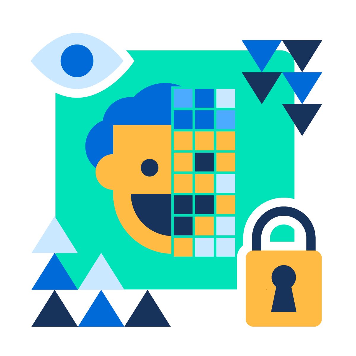 10 - AI Privacy Face Blur Icon